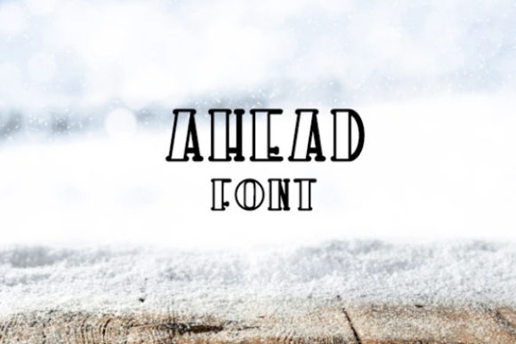 Ahead Font for Editorial Design and Content Creation