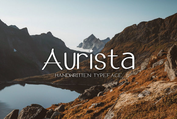 Aurista: A Display Font with Distinctive Personality