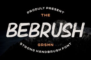 Bebrush: A Playful Display Font for Web Design