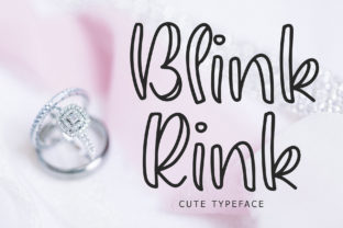 Blink Rink Font for Editorial Design and Content Creation