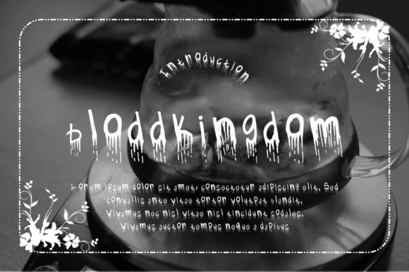 Bloddkingdom: A Unique Font for Branding That Stands Out