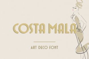 Costa Mala: A Playful Vintage Font for Digital Design