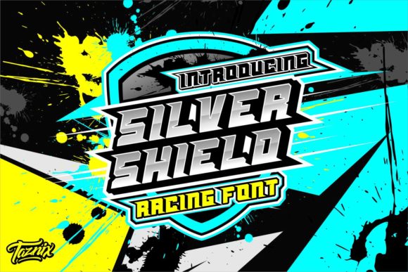 Enhance Your Brand with the Silver Shield Font