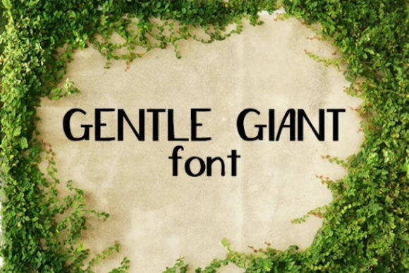 Gentle Giant Font for Web Design