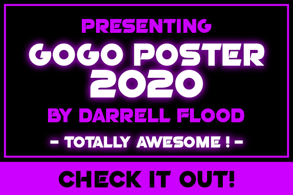GoGo Poster 2020: A Bold Display Font for Editorial Projects