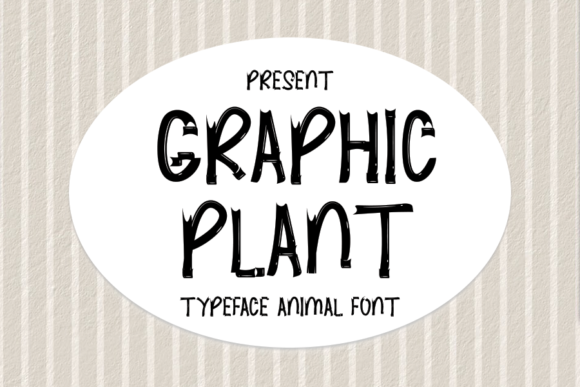 Graphic Plant: A Font That Breathes Life into Handmade Creations