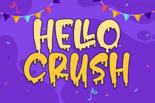 Hello Crush Font Review for Editorial Design