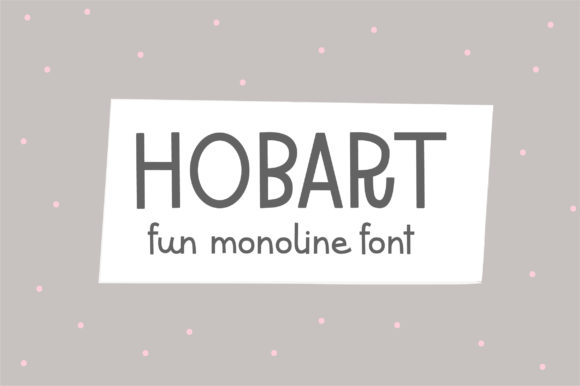 Hobart: A Handwritten Font for Modern Web Design