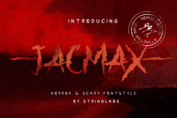 Jacmax Display Font for Editorial Design