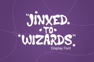 Jinxed to Wizard Font for Handmade Creations