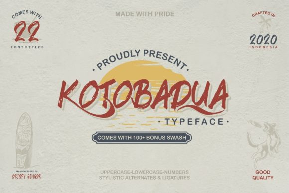 Kotobadua: A Bold Font for Branding That Stands Out