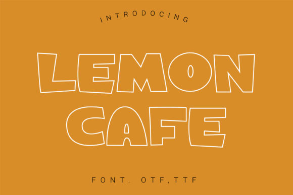 Lemon Cafe Font for Vibrant Branding