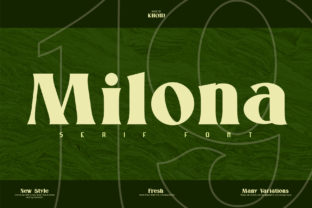 Milona Font for Modern Web Design