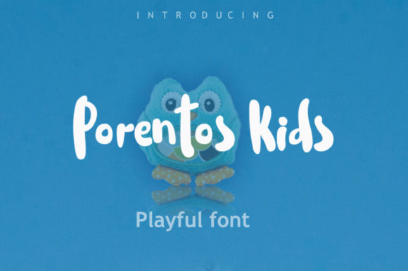 Porentos Kids: A Playful Font for Creative Branding