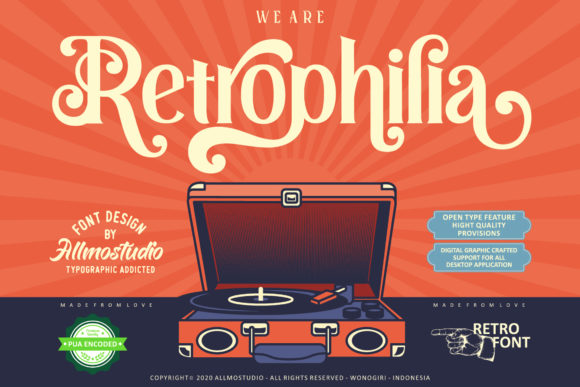 Retrophilia Font Review: A Playful Nostalgic Touch for Modern Branding