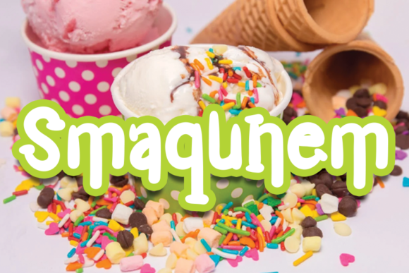 Smaqunem: A Vibrant Display Font for Creative Projects