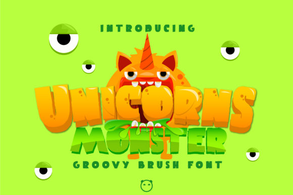 Unicorns Monster: A Bold Display Font for Creative Branding