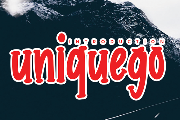 Uniquego: A Playful Display Font for Modern Web Design